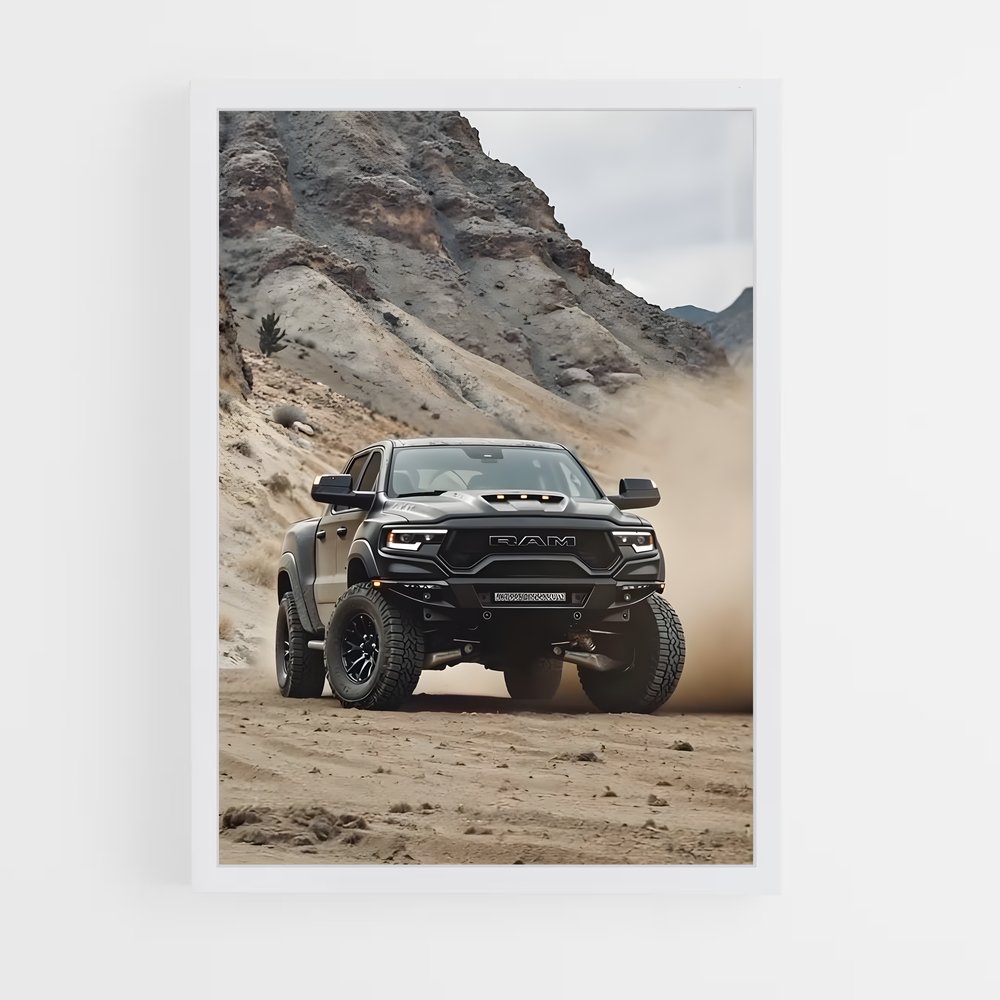 Poster Ram trx – affiche Dodge (vue 3)